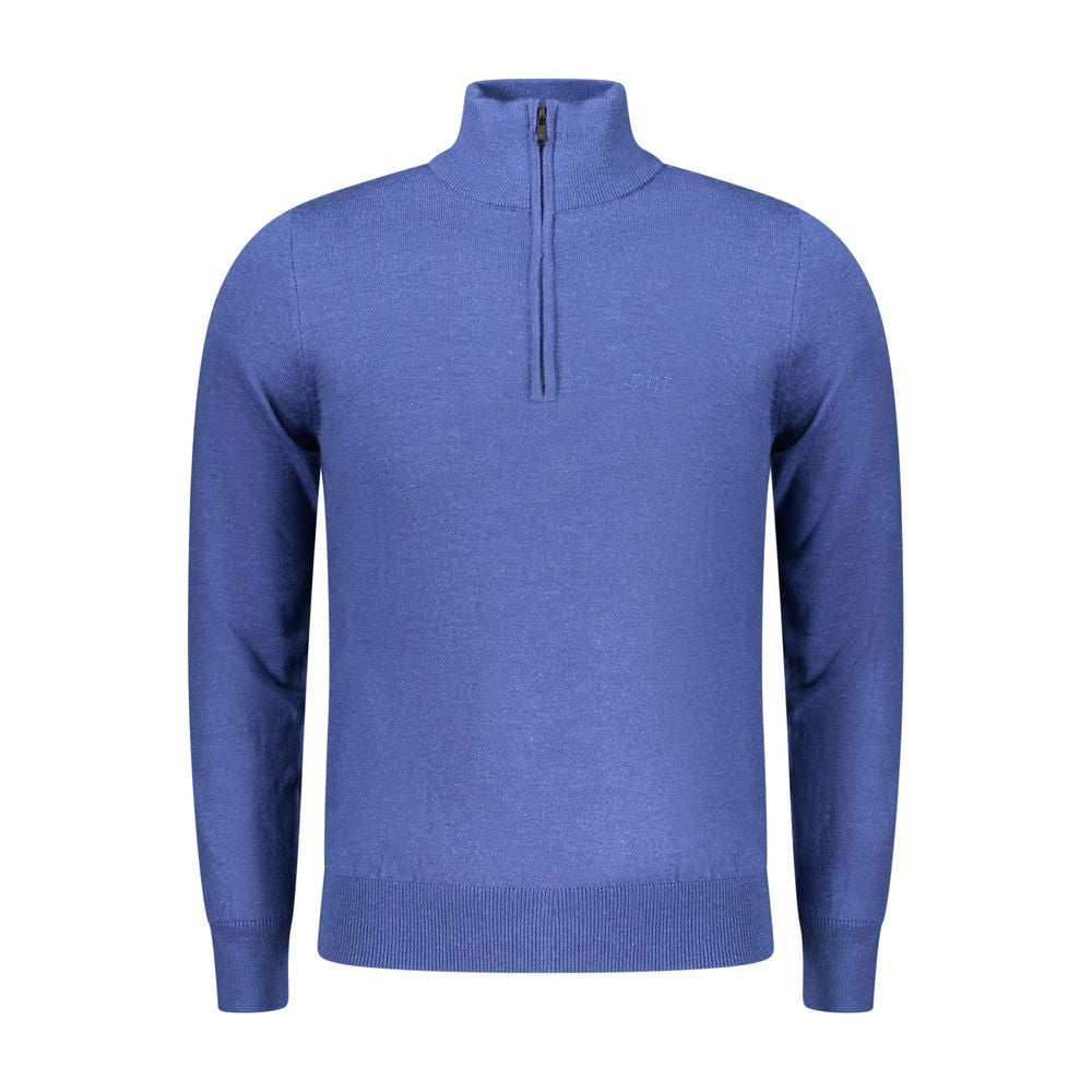 Rifle Blue Polyester Men's Sweater