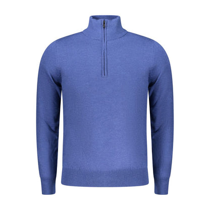 Rifle Blue Polyester Men's Sweater