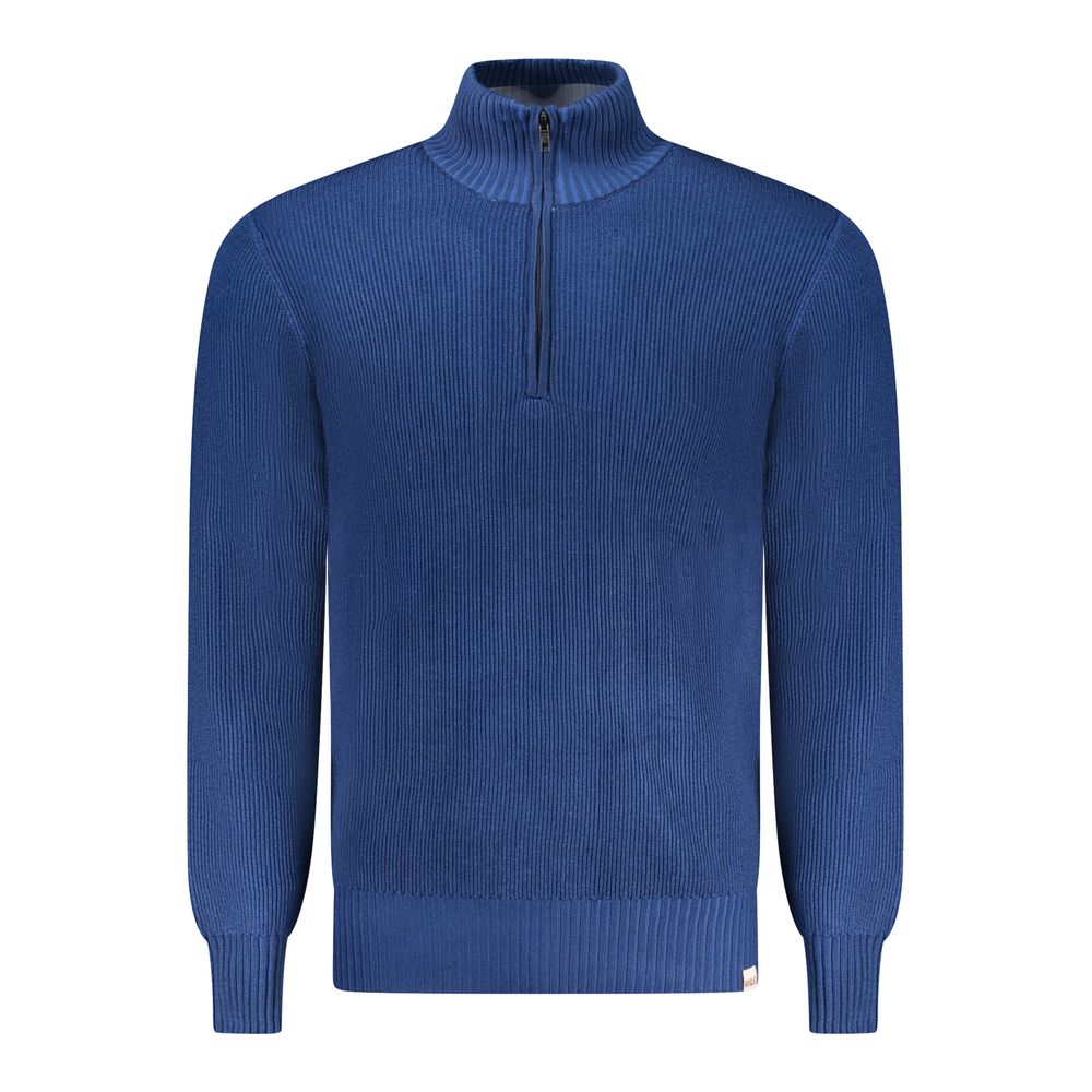 Rifle Blue Nylon Men Sweater