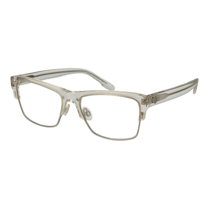 Spy Transparent Plastic Glasses (Frames) unisex full-rim transparent plastic frame with demo lenses, rectangle style, size 55-17-145.