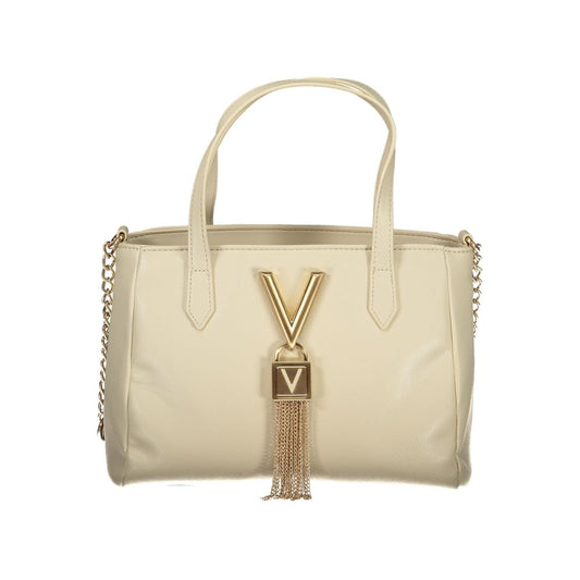 Valentino Beige Polyethylene Handbag