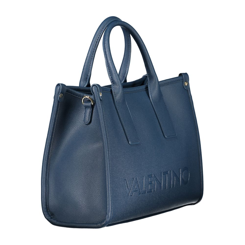 Mario Valentino Blue Polyurethane Women's Bag