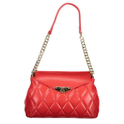 Mario Valentino Red Polyurethane Women's Bag