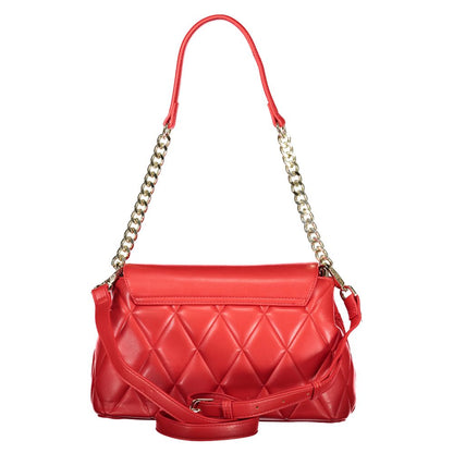 Mario Valentino Red Polyurethane Women's Bag
