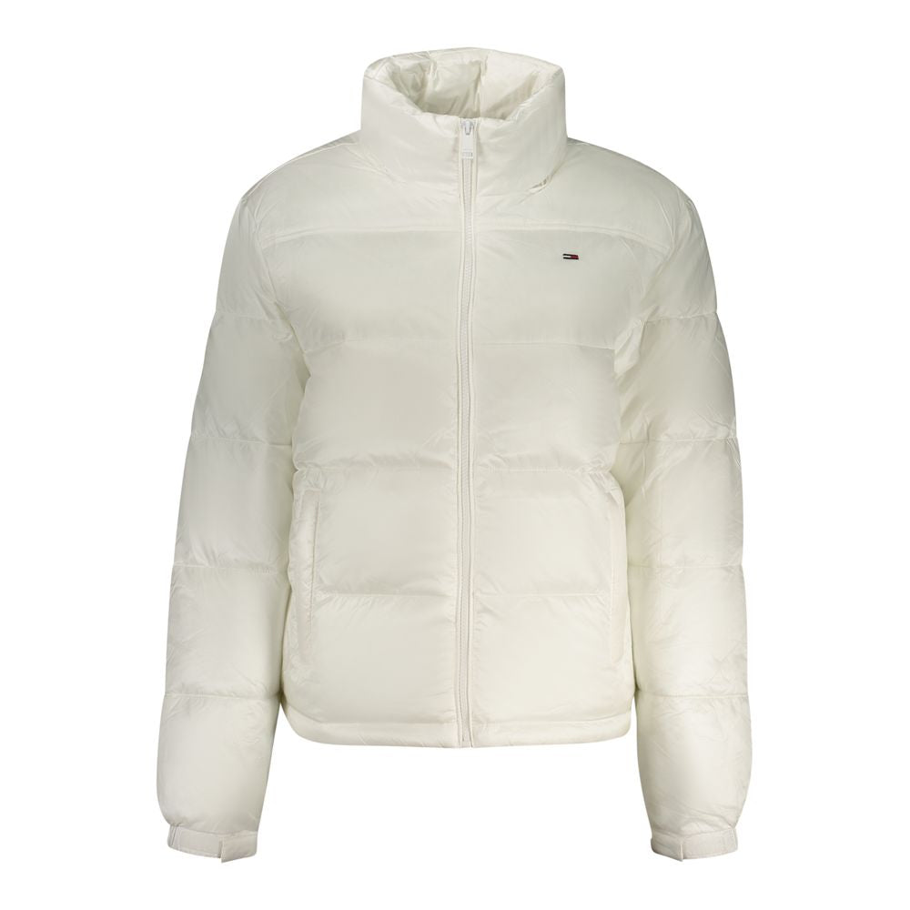 Tommy Hilfiger White Polyester Women's Jacket 1728,67403481248,Clothing,Jackets & Coats - Clothing,L,M,New with tags,S,Shell Jackets - Jackets & Coats - Clothing,Tommy Hilfiger,White,Women,XL,XS