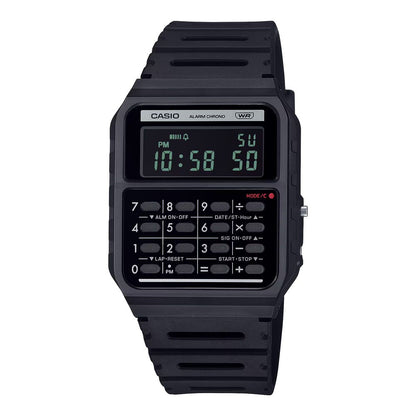 Casio Black Resin Digital Watch 1728,67434610848,Accessories,Black,Casio,Digital Watches - Watches - Accessories,New with tags,Unisex,Watches - Accessories
