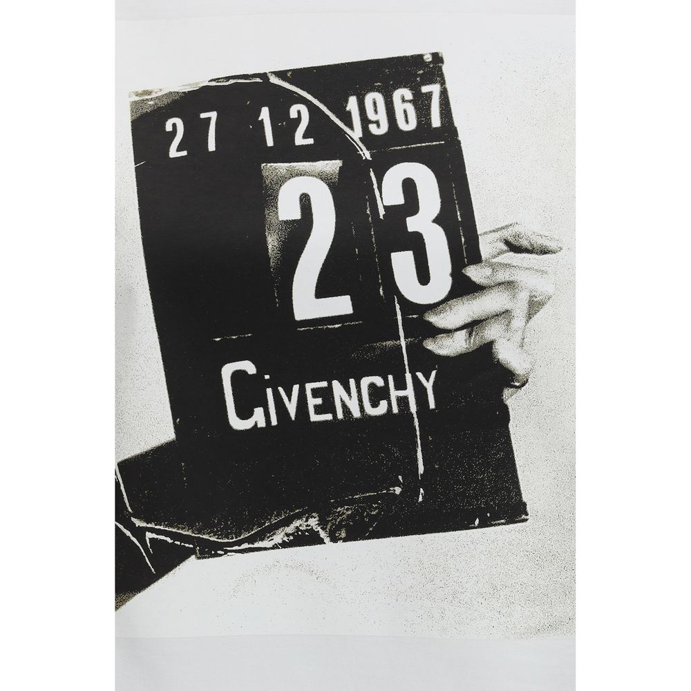 Givenchy White Cotton T-Shirt 1728,72470364320,Clothing,Givenchy,L,M,New with tags,S,T-Shirts - Clothing,White,Women