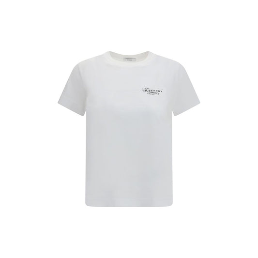 Givenchy White Cotton T-Shirt 1728,72470364320,Clothing,Givenchy,L,M,New with tags,T-Shirts - Clothing,White,Women