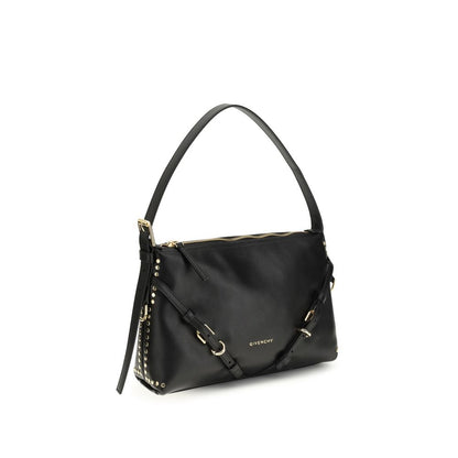 Givenchy Black Calf Leather Bos Taurus Shoulder Bag 1728,72470364320,Bags,Black,Givenchy,New with tags,Shoulder Bags - Bags,Women