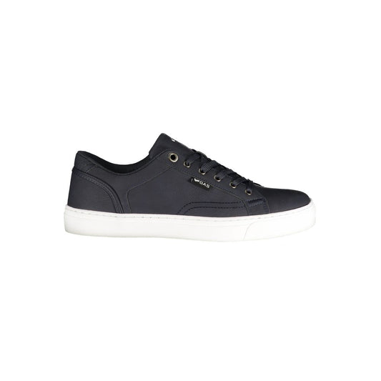 Gas Blue Polyurethane Men Sneaker 1728,67403481248,Athletic - Sneakers - Shoes,Blue,EU42/US9,EU43/US10,EU44/US11,EU45/US12,Gas,Men,New with tags,Shoes,Sneakers - Shoes