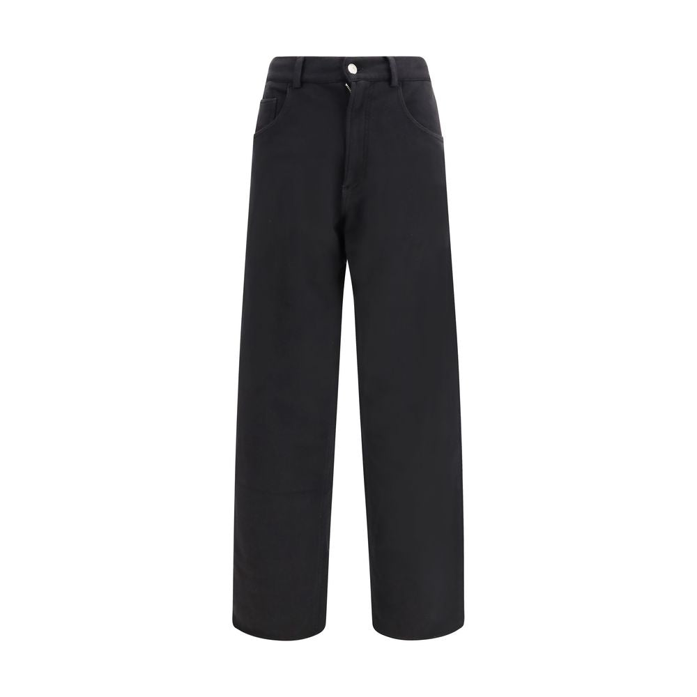 MM6 Black Cotton Athletic Pants 1728,72470364320,Athletic Pants - Pants - Clothing,Black,Clothing,L,M,MM6,New with tags,Pants - Clothing,Women