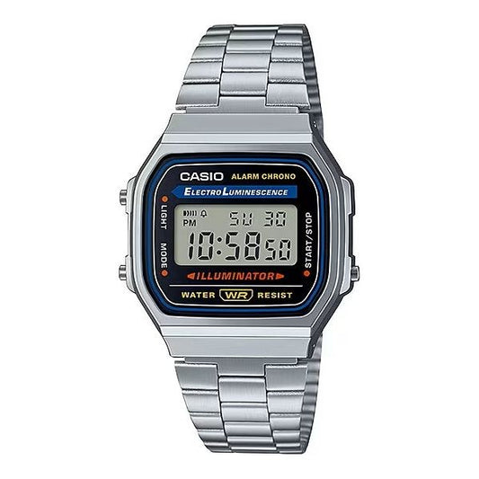 CASIO VINTAGE Mod. ICONIC - CLASSIC SILVER WATCHES