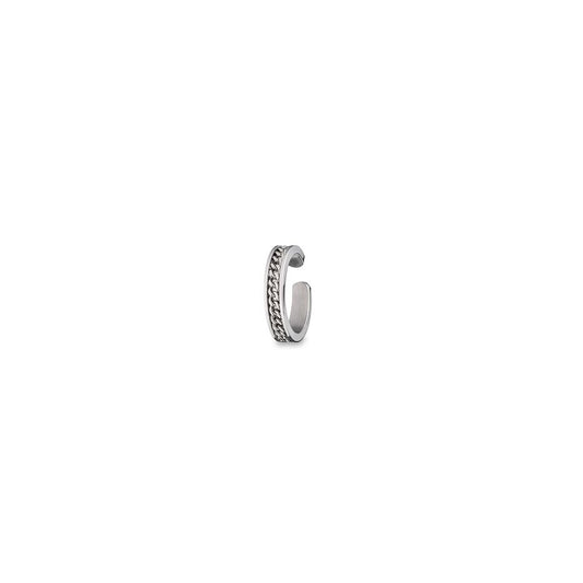 AN JEWELS JEWELRY Mod. AS.PC02 silver ring with intricate design on white background