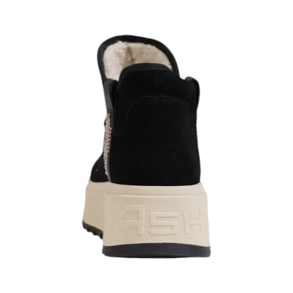 ASH Black Suede Leather Ankle Boots