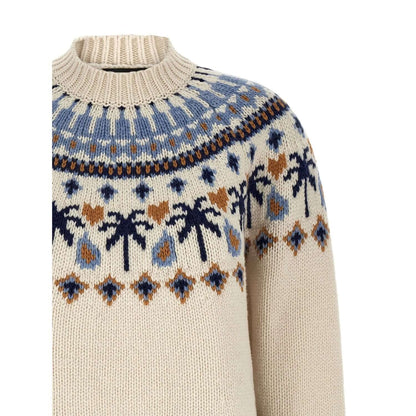 Alanui Multicolor Virgin Wool Cardigan