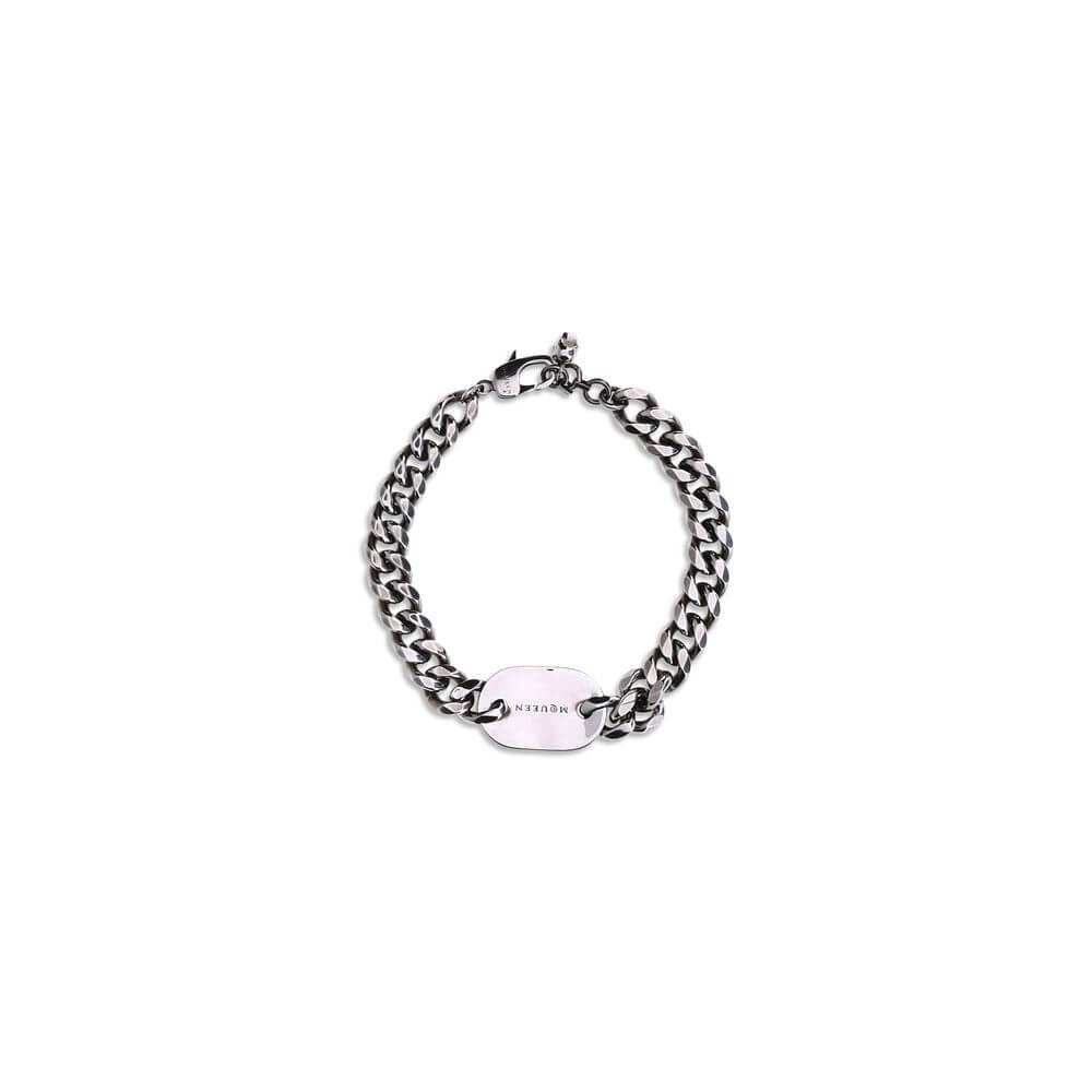 Alexander McQueen Silver Brass Bracelet