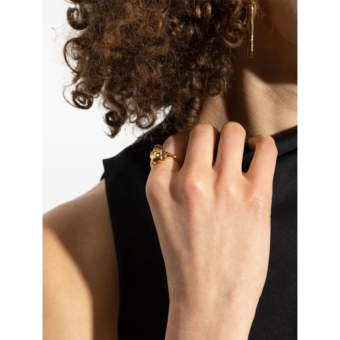 Alexander McQueen Skull ring