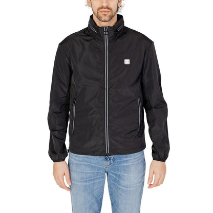 Armani Exchange Black Polyester Shell Jacket