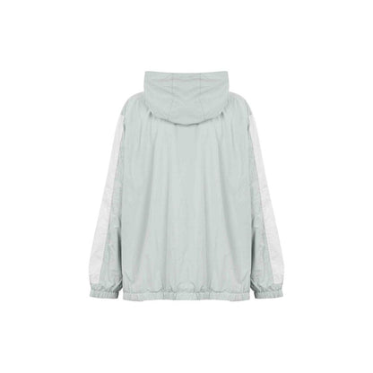 Autry Blue Nylon Shell Jacket 1728,75611013280,Autry,Blue,Clothing,Jackets & Coats - Clothing,L,M,New with tags,S,Shell Jackets - Jackets & Coats - Clothing,Women,XL