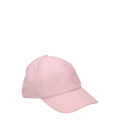 Autry Pink Cotton Cap (Baseball Hat) with strap closure, casual style in 100% cotton, MPN ACVU473N, designed by Autry.