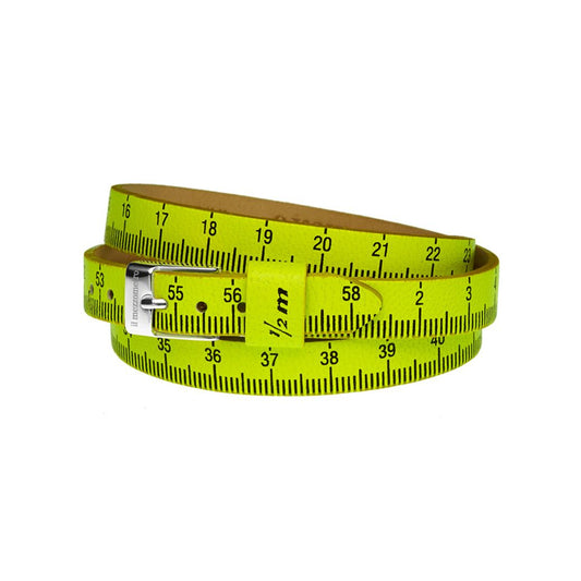 Il MEZZOMETRO Mod. FLUO - Bracciale in pelle/leather bracelet