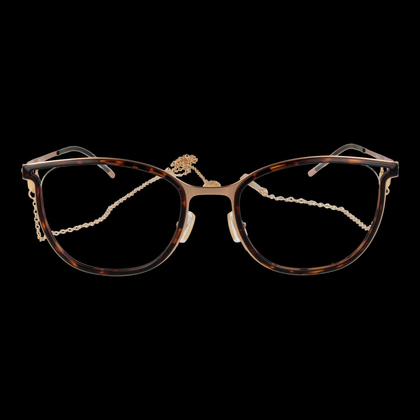 BOSS MOD. BOSS 1393 5306J ladies' eyeglasses with chain, stylish accessory for women.