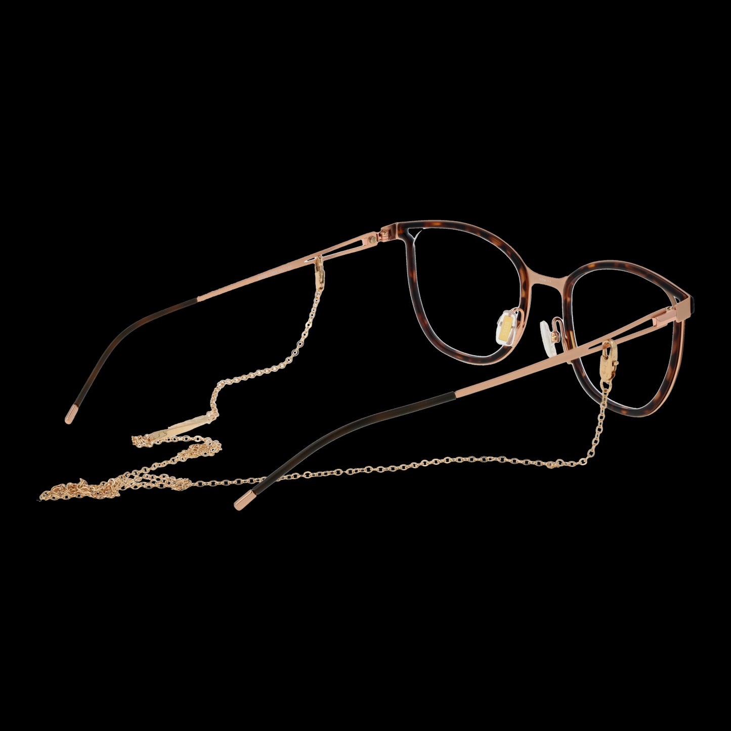 BOSS MOD. BOSS 1393 5306J ladies' eyewear with chain, stylish design.
