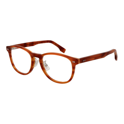 BOSS MOD. BOSS 1479_F 52GMV stylish gent's eyeglasses in brown frame