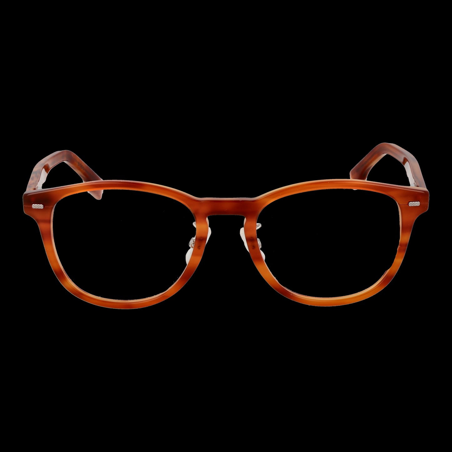 BOSS MOD. BOSS 1479_F 52GMV gent glasses in brown color against black background