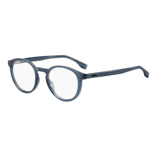 BOSS MOD. BOSS 1650 stylish blue gent glasses with round frames