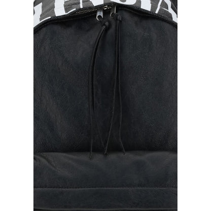 Balenciaga Black Lamb Ovis Aries Aries Backpack