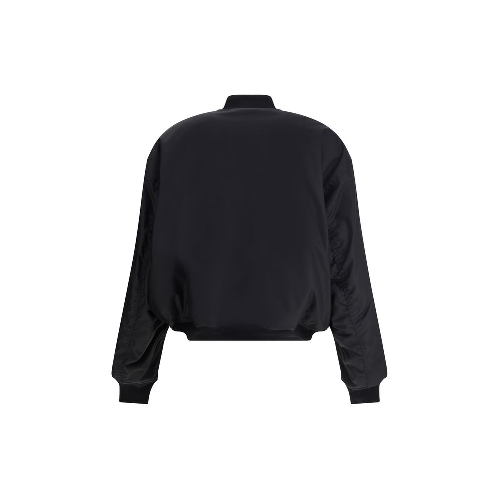 Balenciaga Black Polyamide Bomber