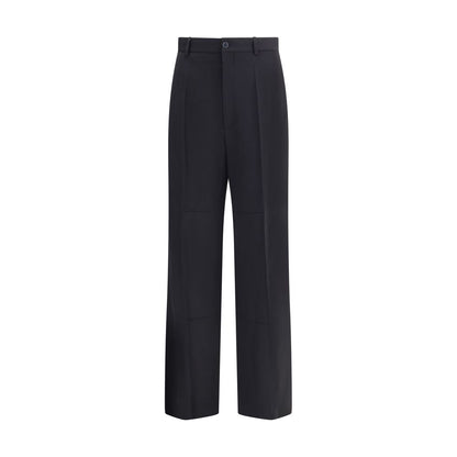 Balenciaga Black Viscose Dress Pants