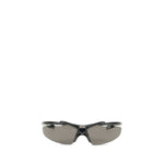 Balenciaga Turbo D-frame sunglasses with sporty design, flexible temples, and BB logo plaque. AW25 collection for modern style and comfort.