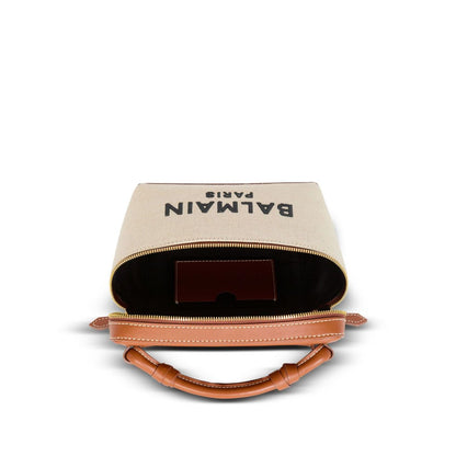 Balmain B-Army canvas vanity case Shoulder