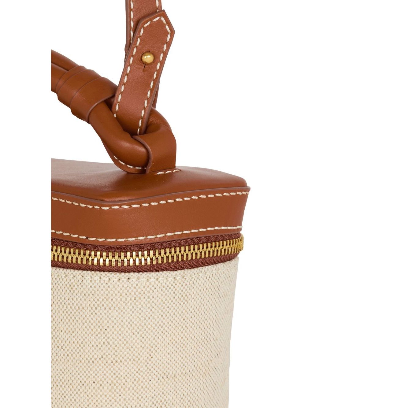 Balmain B-Army canvas vanity case