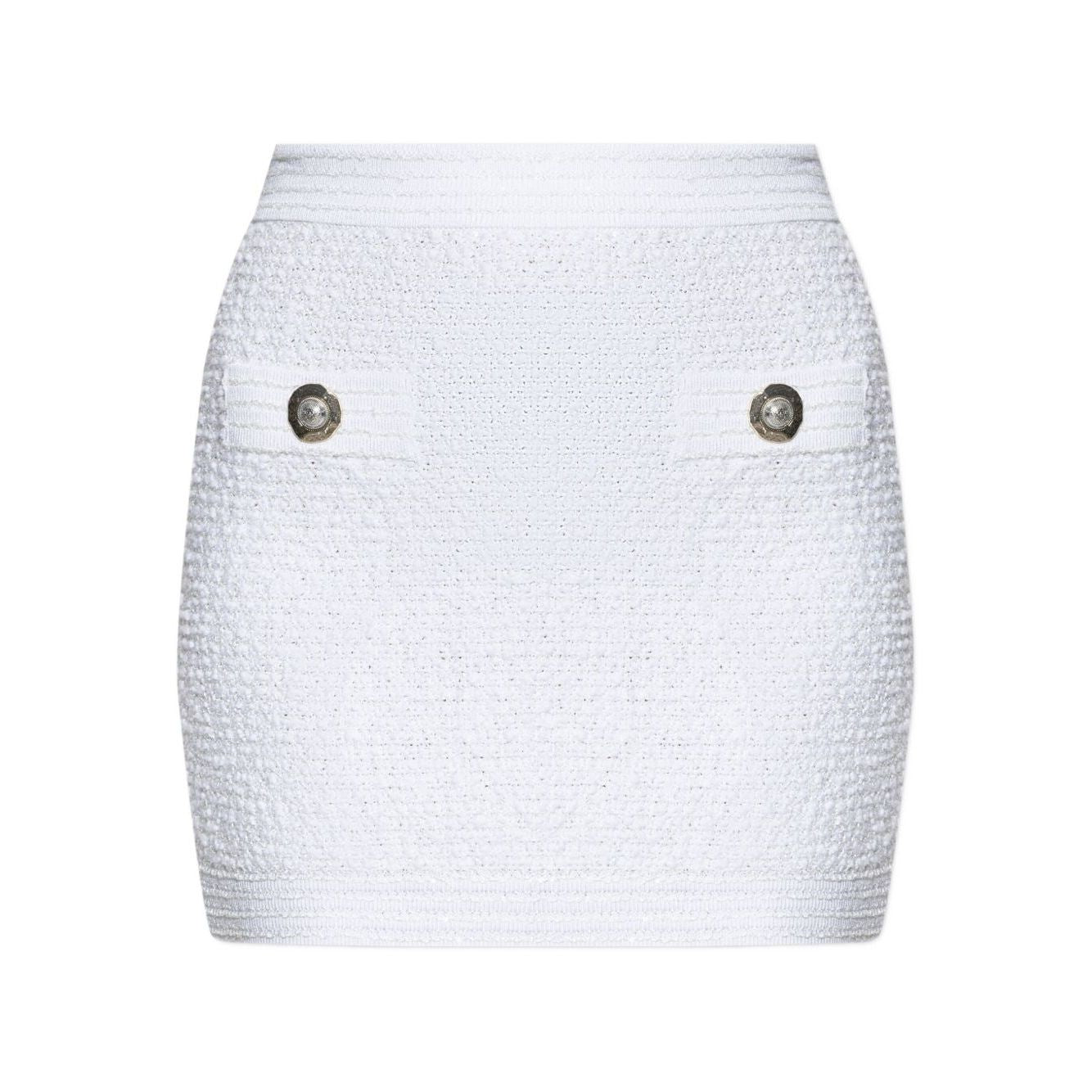 Balmain Tweed Mini Skirt Skirts