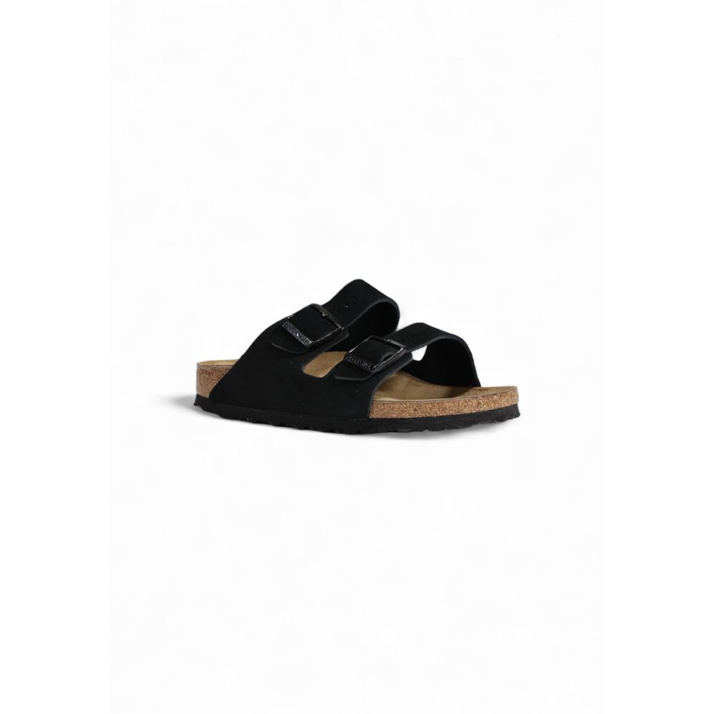Birkenstock Black Suede Leather Sandals