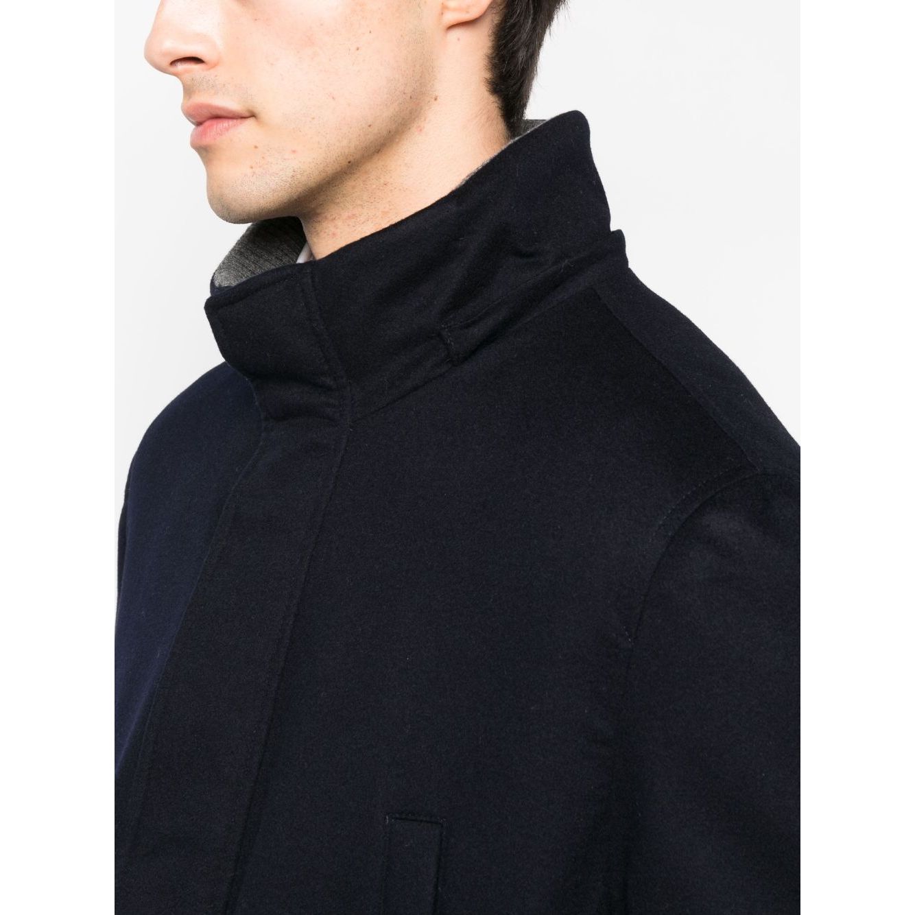 Brunello Cucinelli Detachable hood padded coat