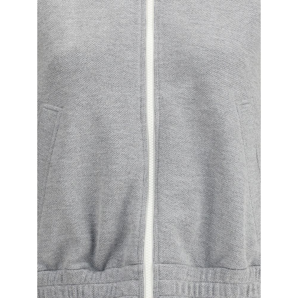 Brunello Cucinelli Gray Viscose Sweatshirt
