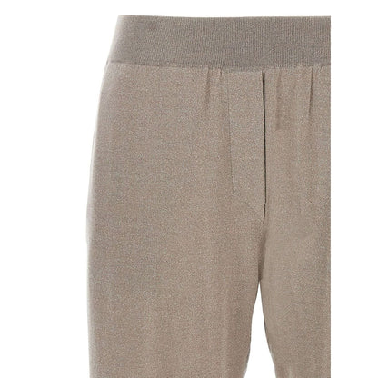 Brunello Cucinelli Lurex-detail trousers