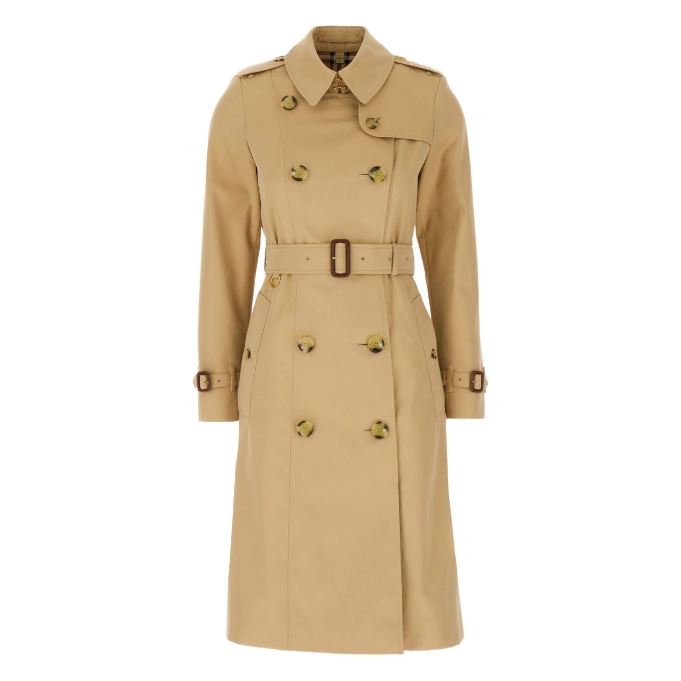Burberry Double-breasted cotton trench coat