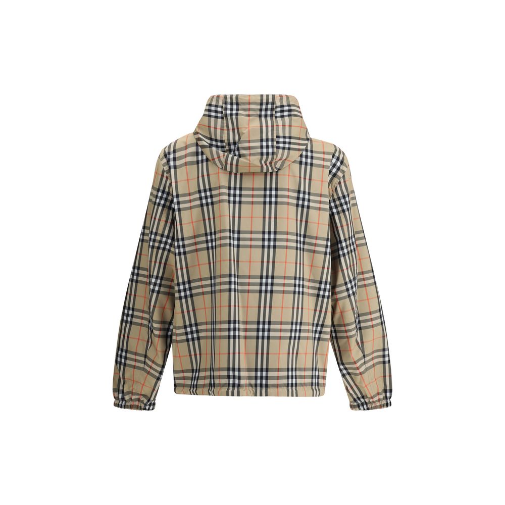 Burberry Multicolor Polyester Shell Jacket