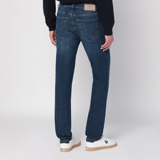 PT Torino Denim Blue Swing jeans in stretch denim