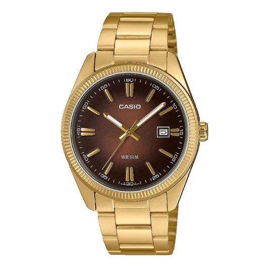 CASIO COLLECTION Mod. DATE. GOLD - BRONZE