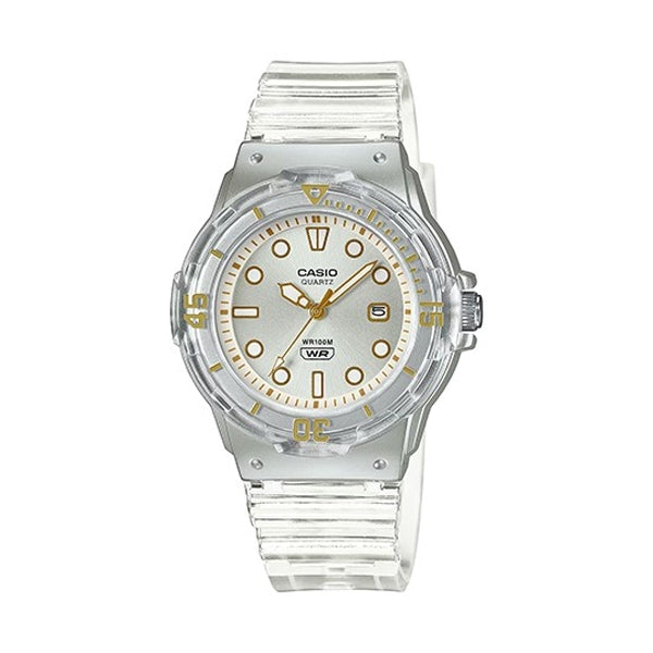 CASIO COLLECTION Mod. LADY DIVER - TRANSLUCID WHITE