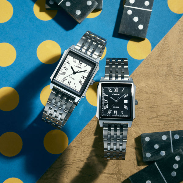 CASIO COLLECTION Mod. TANK - STEEL, BLACK