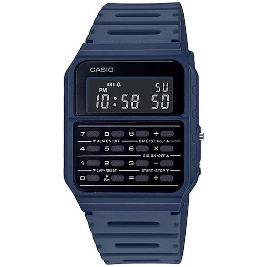 CASIO VINTAGE Mod. CALCULATOR EDGY COLLECTION - BLUE WATCHES