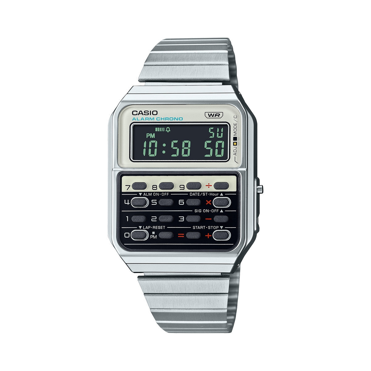 CASIO VINTAGE Mod. CALCULATOR EDGY COLLECTION - WHITE ***SPECIAL PRICE***