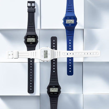CASIO VINTAGE Mod. F-91 BIO RESIN STRAP - BLUE-4